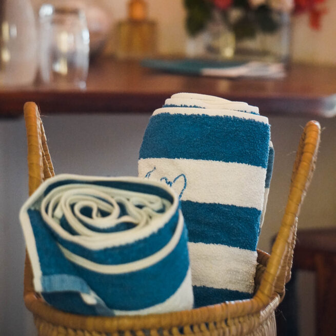 casababi guesthouse beach towel