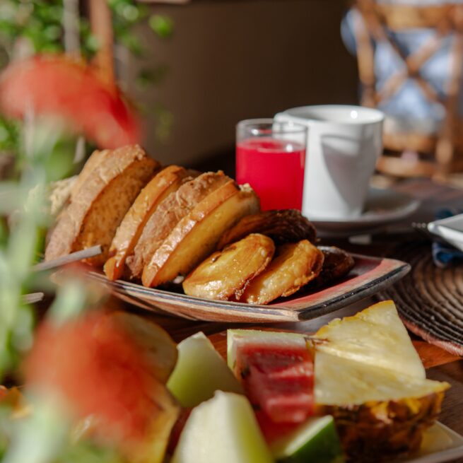 Casa Babi Restaurant home made breads and pastries