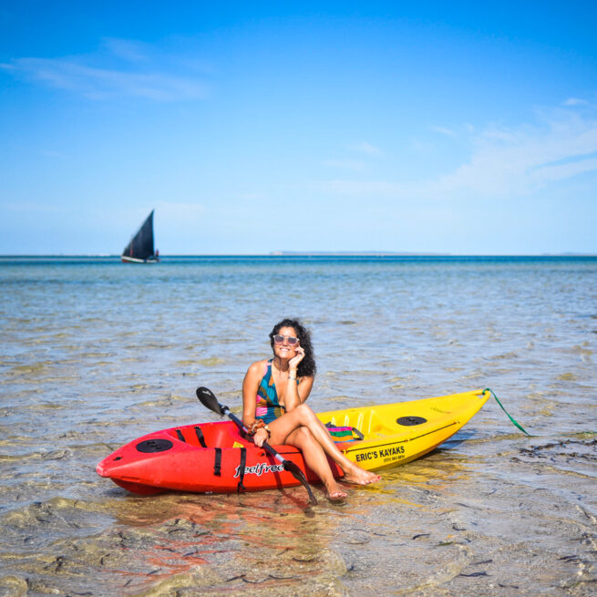 kayak in vilanculos