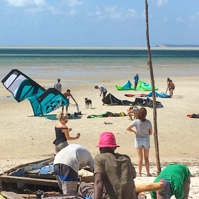 kite surfing mozambique