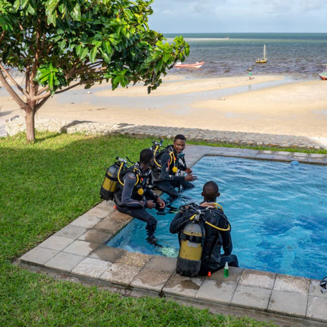 scuba diving course vilanculos