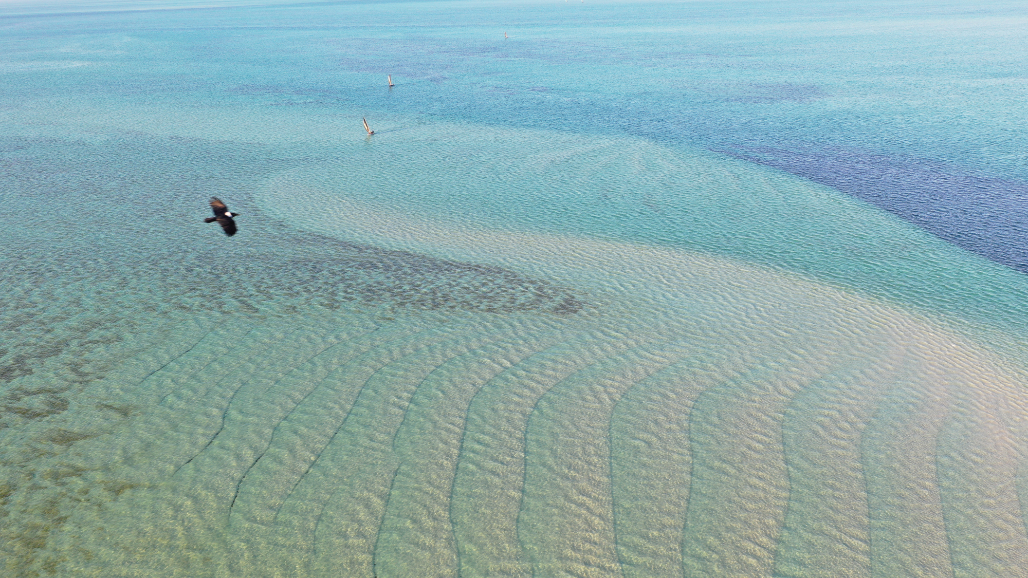 Water of Mozambique, Vilanculos - Aerial view